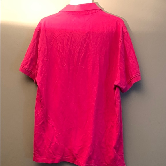 Tommy Hilfiger Pink Polo Shirt Classic Style Men’s XL - Picture 9 of 9
